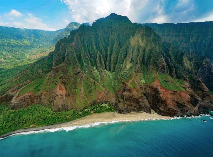 Hawaiian coast